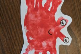 Cua làm từ dấu tay của tôi