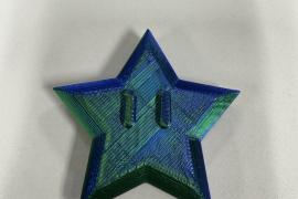 Super Mario Star 3D Print 