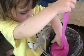 Making slime for the first time! I’m 