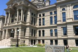 Cheyenne Wyoming capitol building built in 1888. 