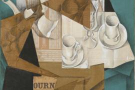 Juan Gris Breakfast (Le Petit déjeuner) 1914