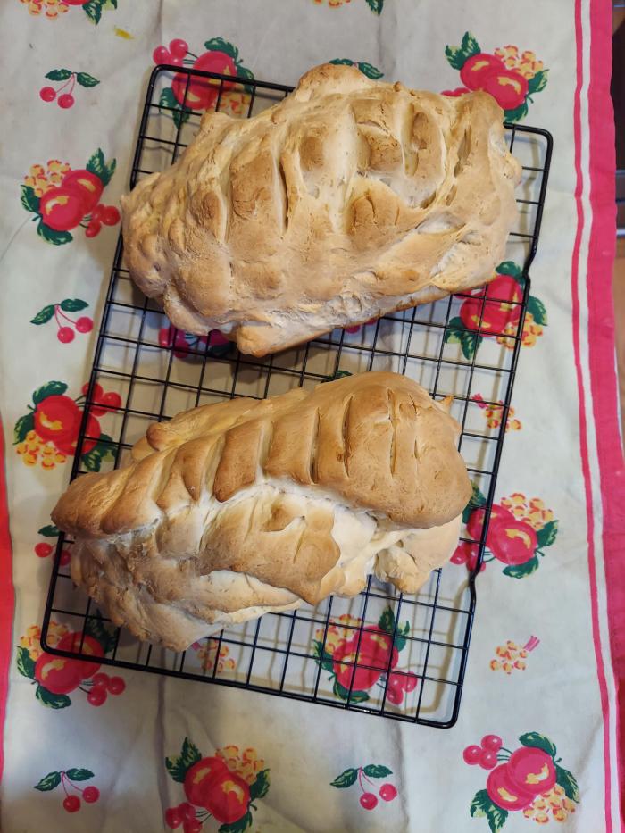 Homemade bread