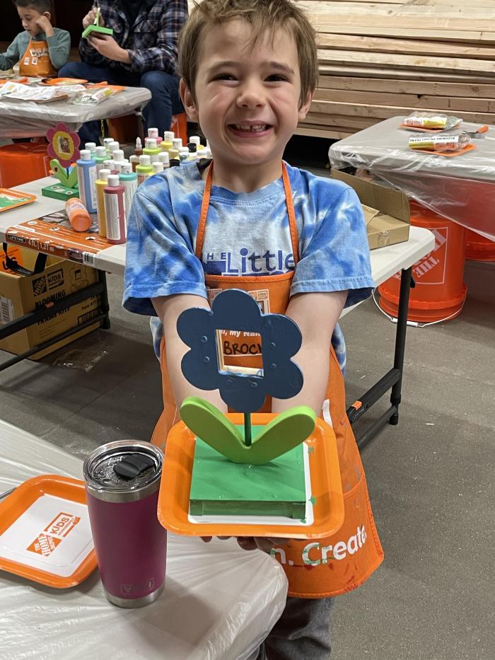 Home Depot First Saturday Free Craft  