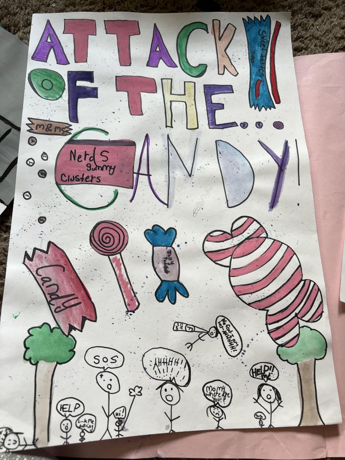 Paint and marker piece