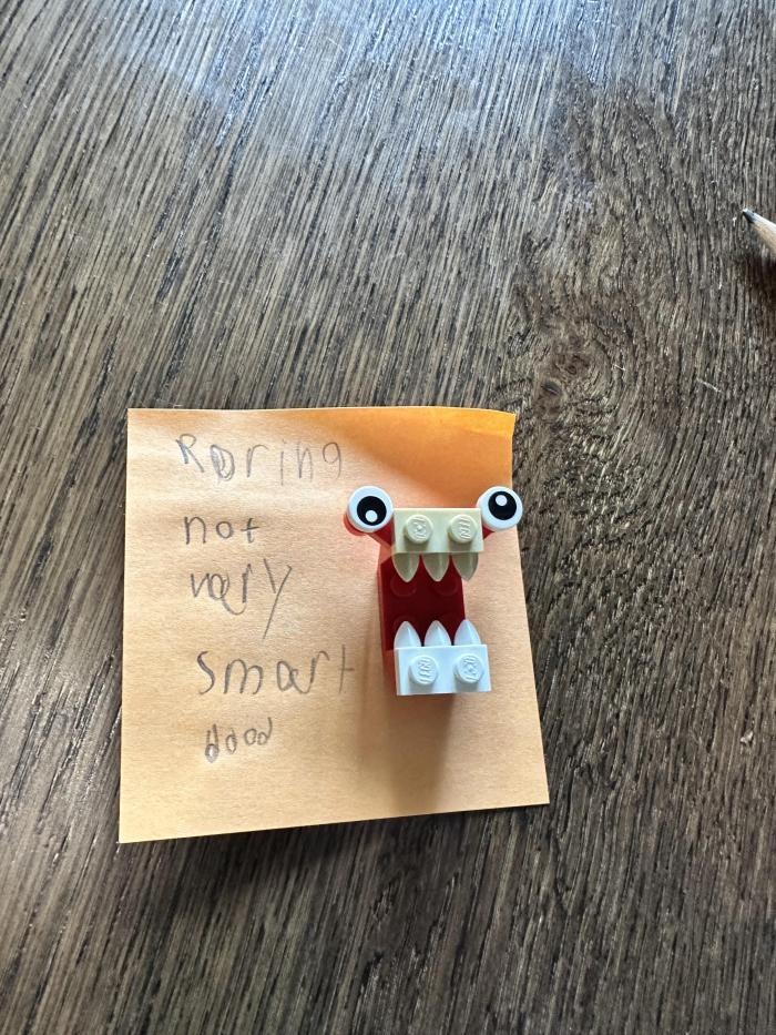 Roaring eyeball monster