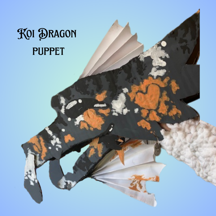 dragon handpuppet